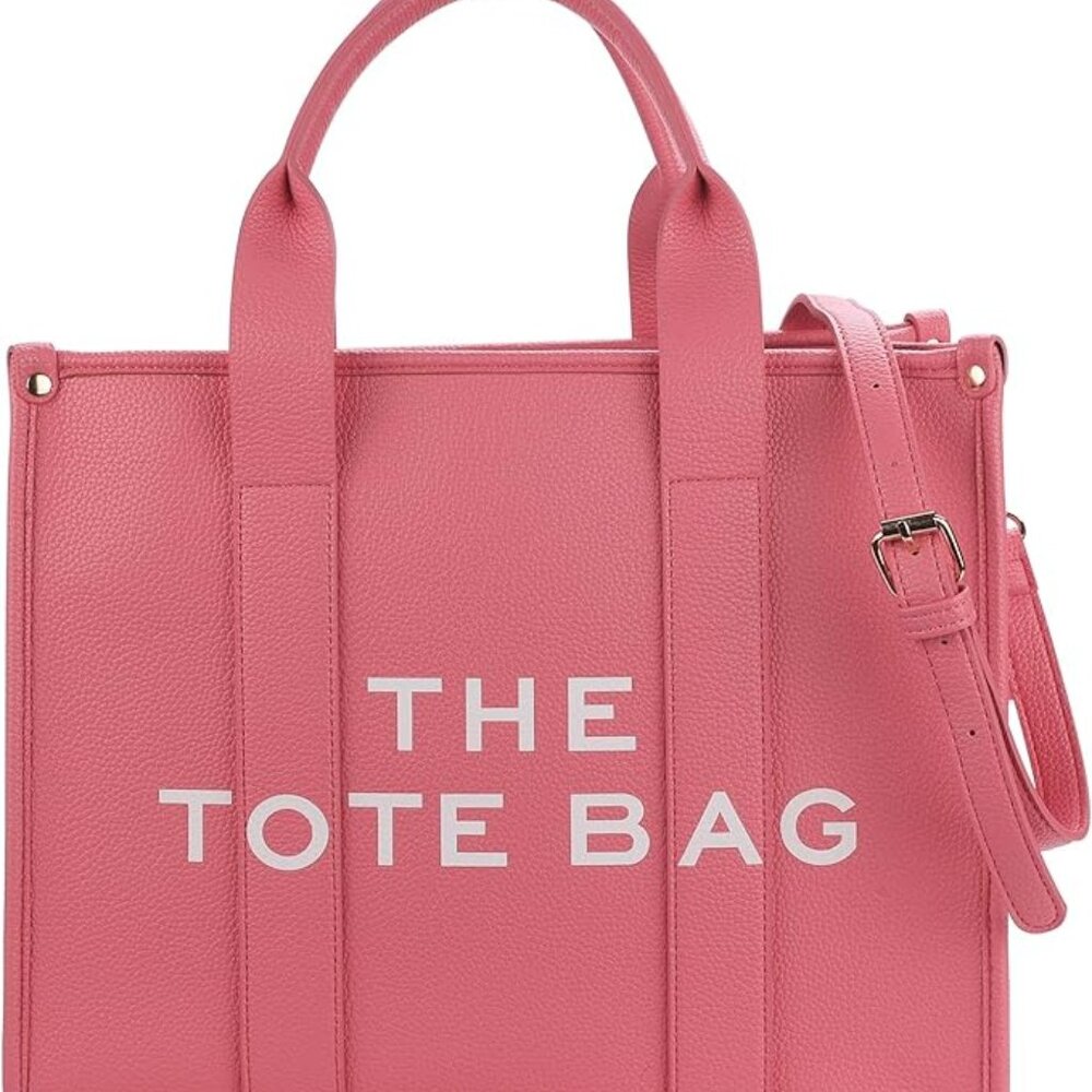 The Tote bag  for Women, Leather  Pink #825